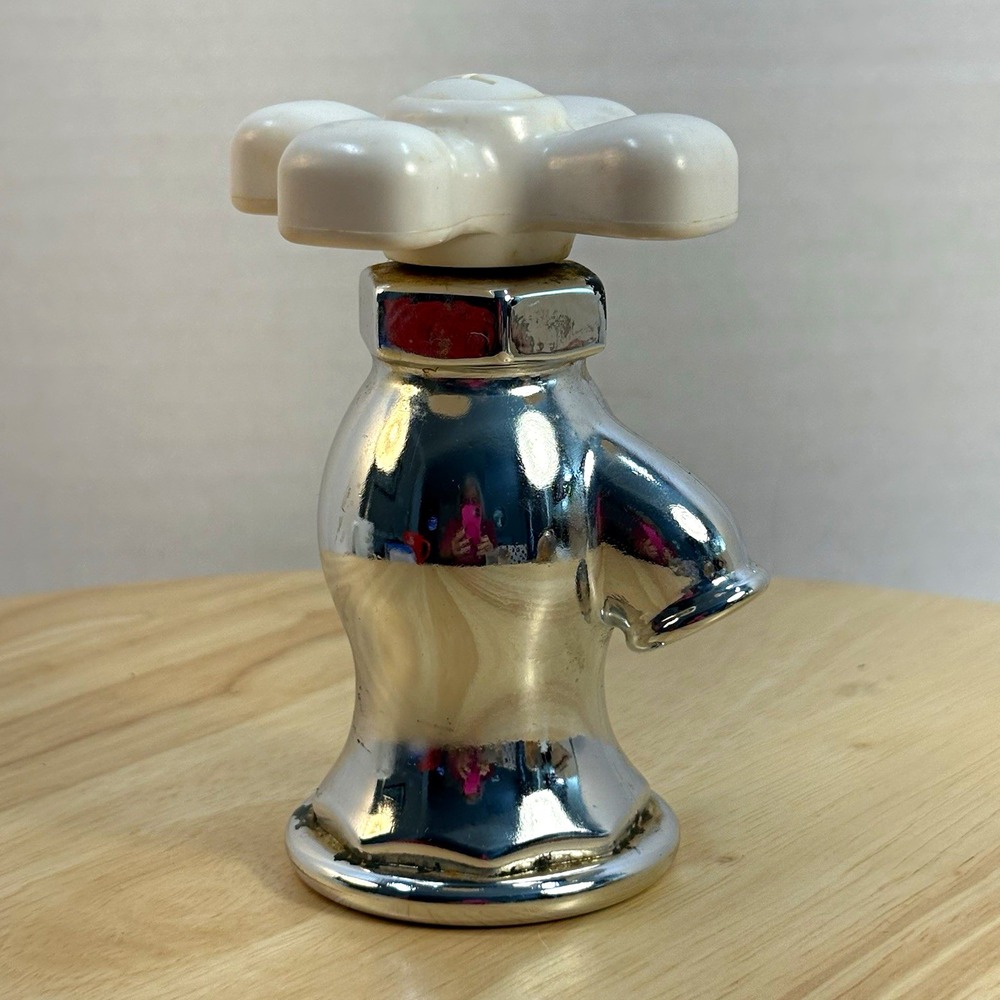 Vintage 1970s Avon Just A Twist Faucet Bottle Deep Woods Aftershave 2oz 41687